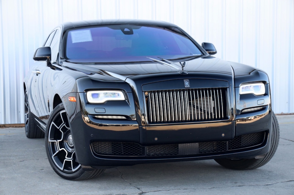 Used 2017 Rolls-Royce Ghost Black Badge w/ Driver Assist & Theater Packages Sedan