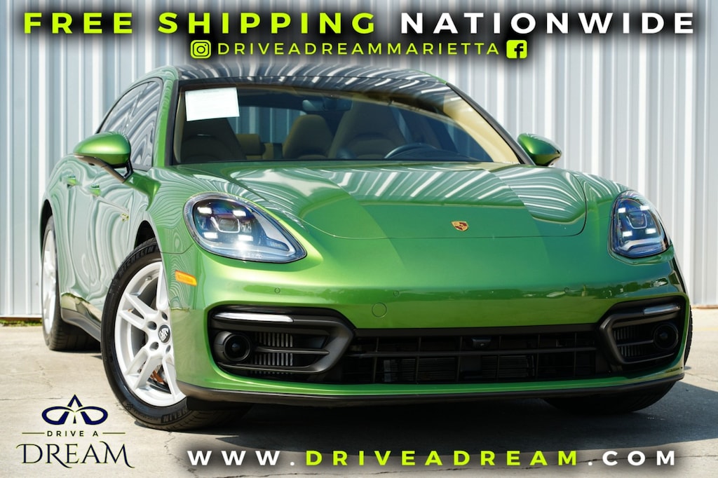 Used 2021 Porsche Panamera 4 E-Hybrid w/ Premium & Assistance Packages Wagon