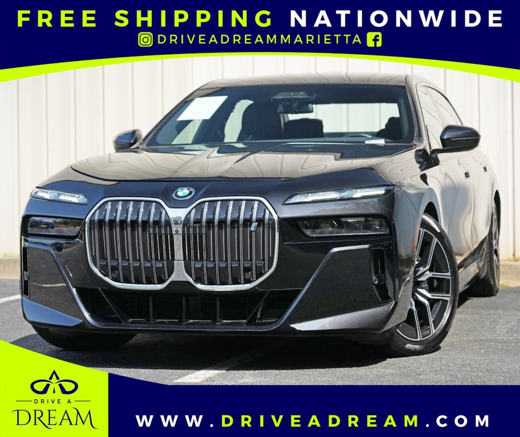 Used 2023 BMW i7 xDrive60 w/ Executive, M Sport & Driving Assist Pa Sedan