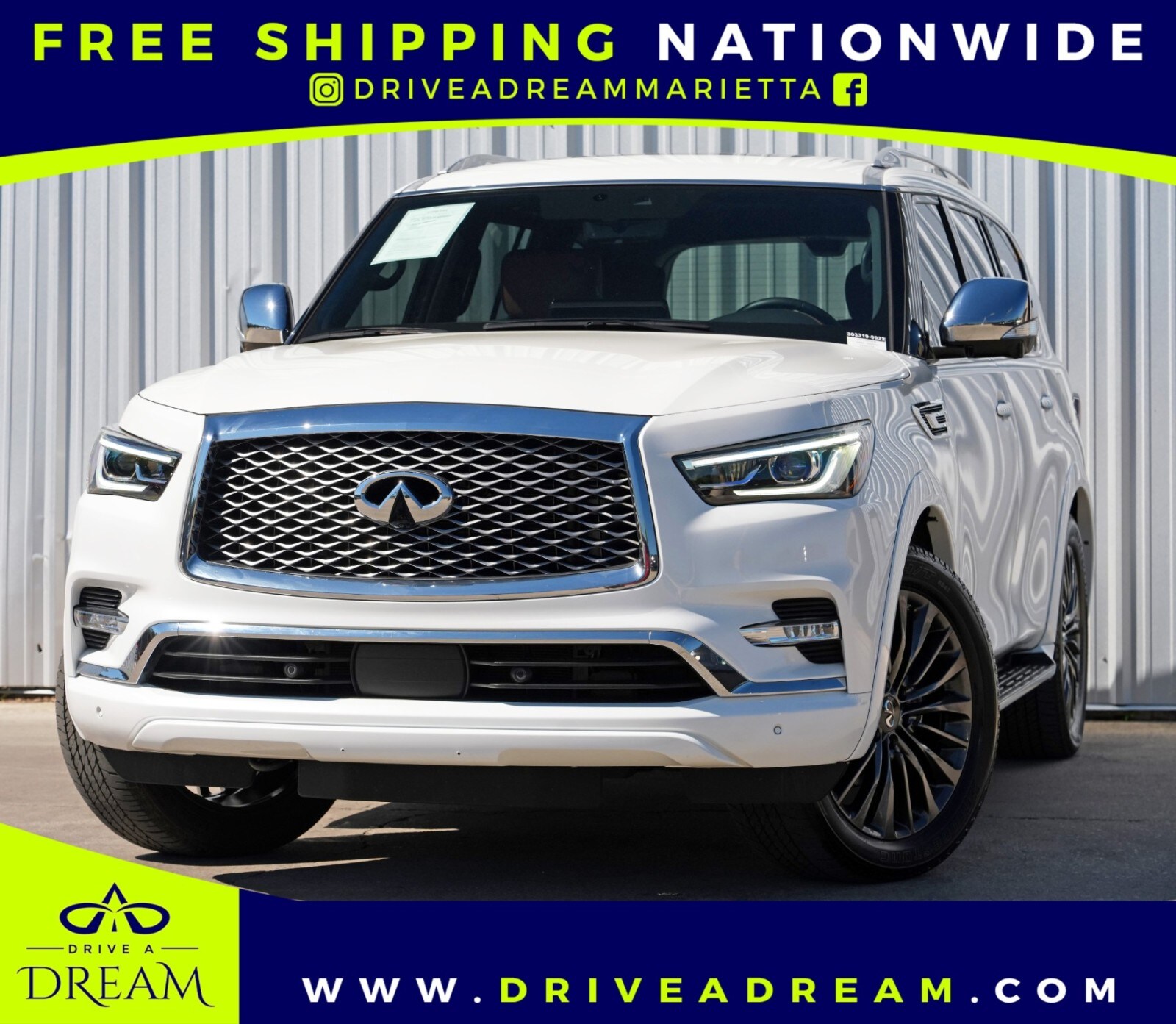2023 INFINITI QX80 Sensory 4WD