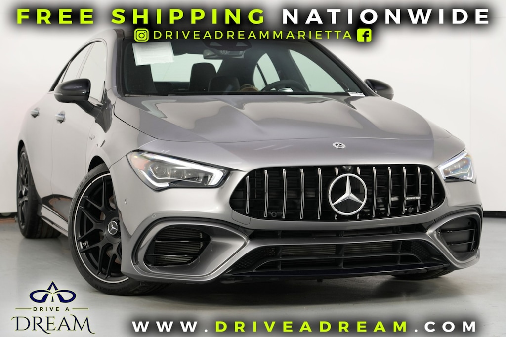Used 2022 Mercedes-Benz CLA AMG CLA 45 w/ AMG Night & Parking Assist Packages Sedan