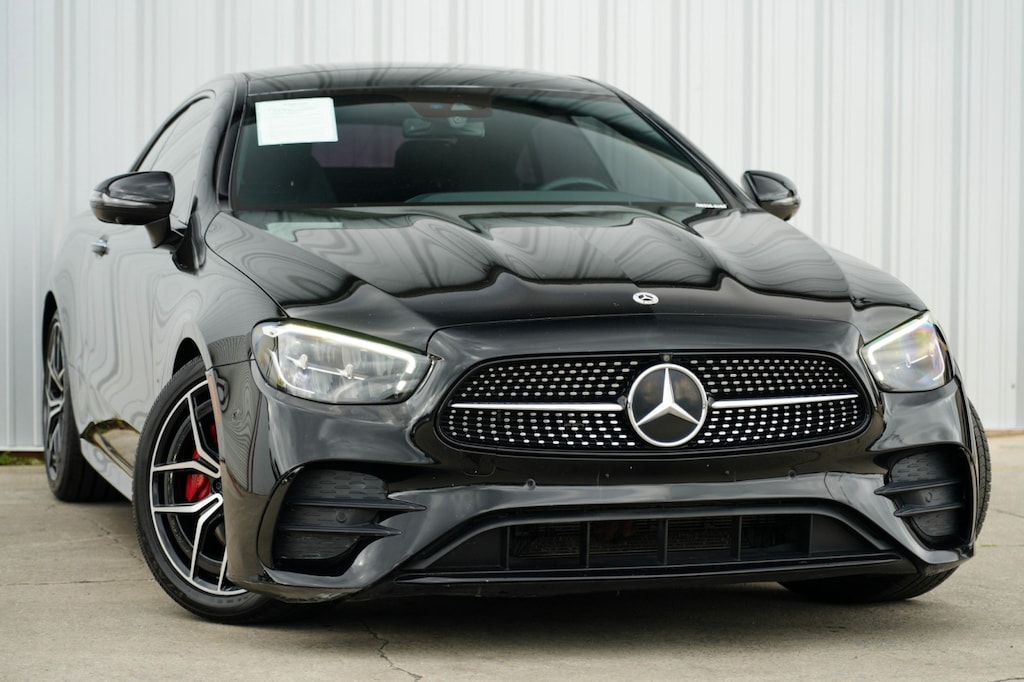 Used 2021 Mercedes-Benz E-Class E 450 w/ AMG Line, Driver Assist & Night Packages Coupe