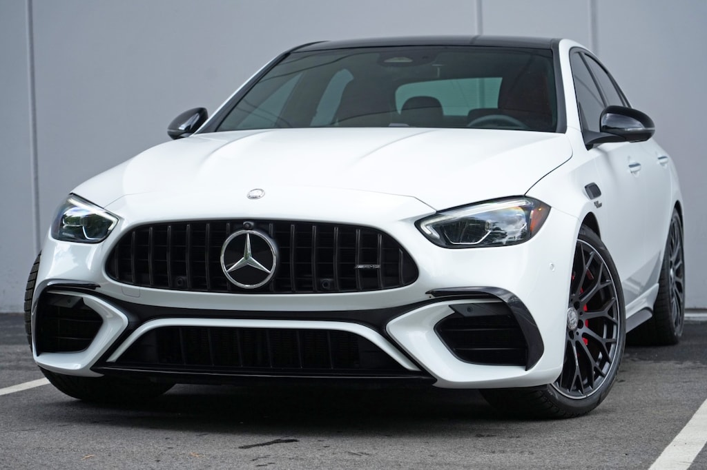 Used 2024 Mercedes-Benz C-Class AMG C 63 S E Performance w/ AMG Night Packages Sedan