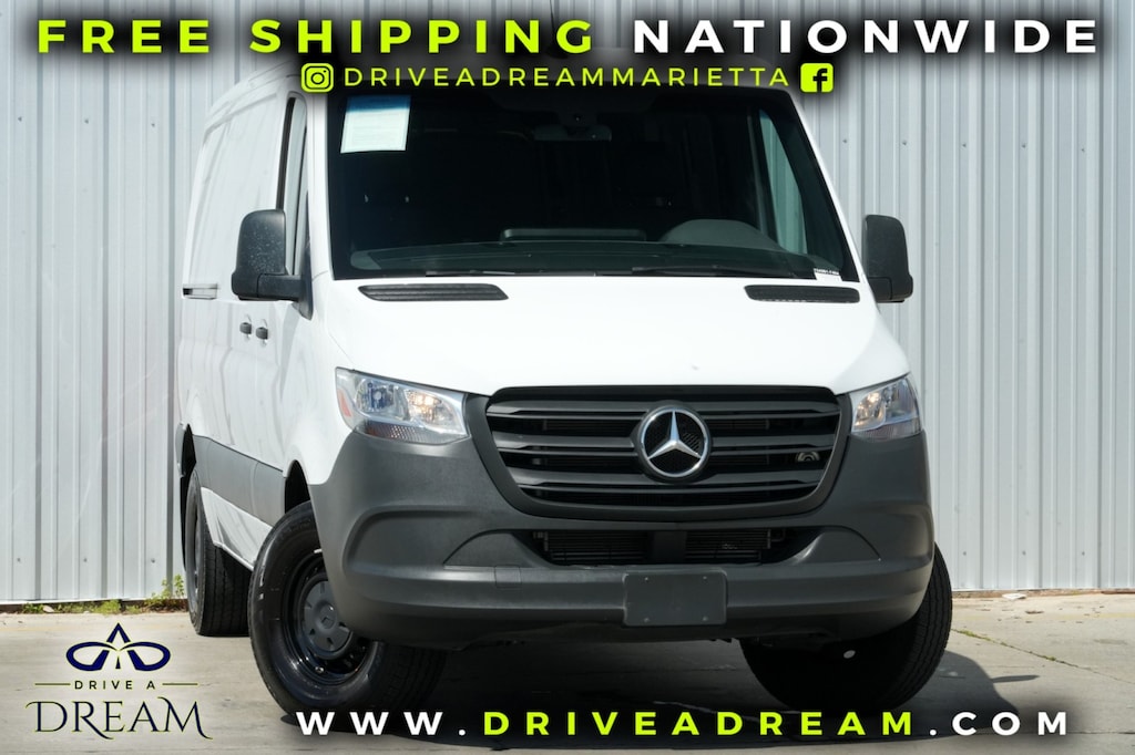 Used 2023 Mercedes-Benz Sprinter Cargo Van w/ Comfort & Driver Convenience Packages Packages Van Cargo Van