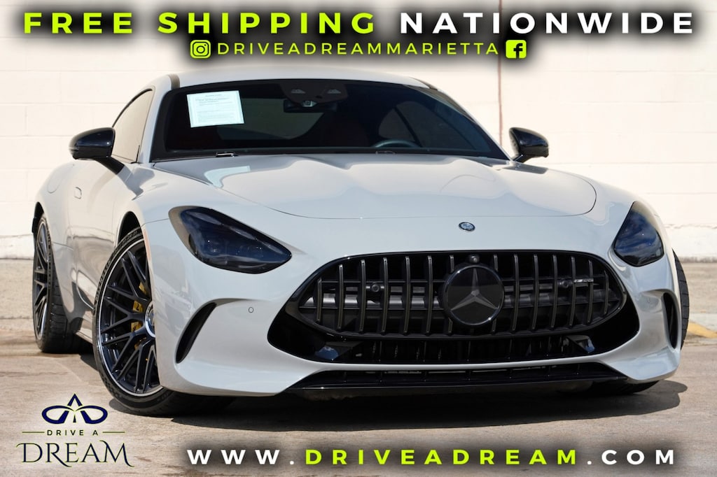 Used 2024 Mercedes-Benz AMG GT AMG GT 63 w/ Driver Assist & AMG Night Packages Coupe