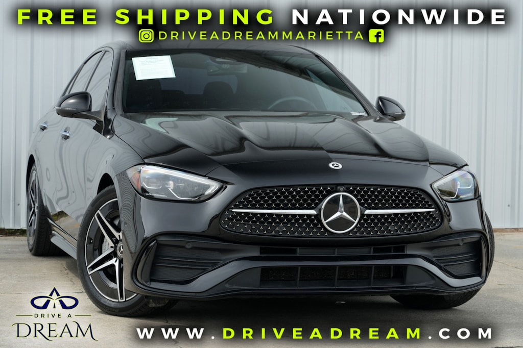 Used 2023 Mercedes-Benz C-Class C 300 w/ AMG Line & Night Packages Sedan