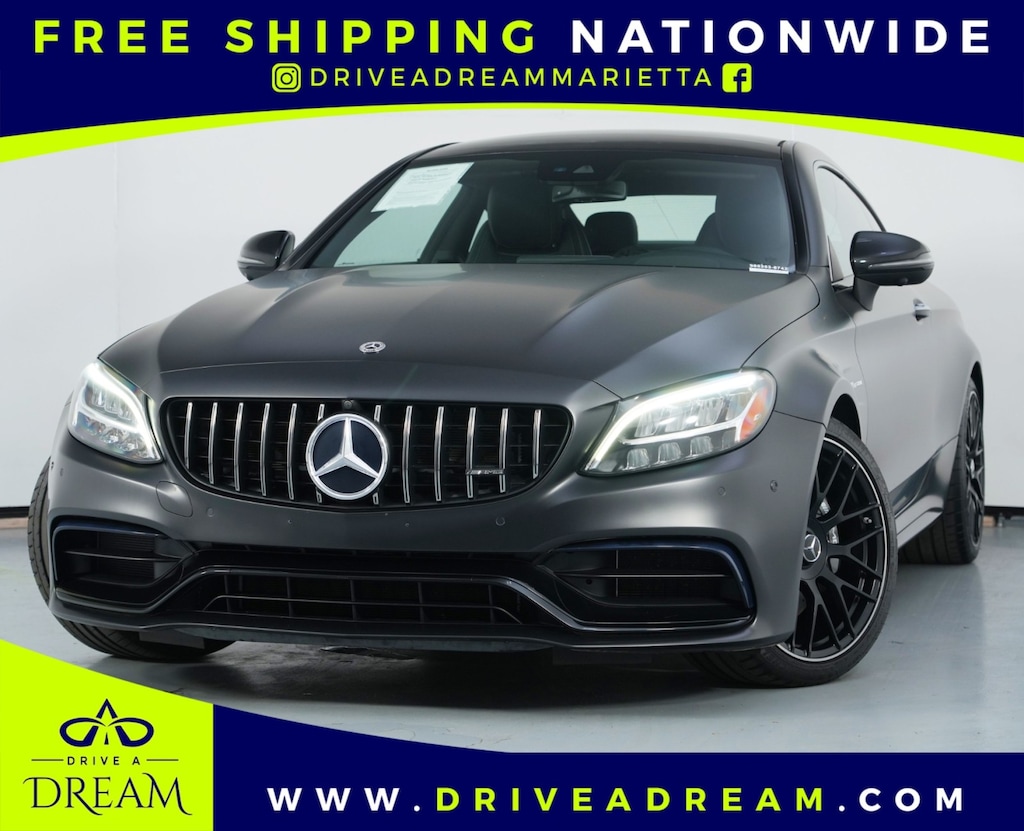 Used 2020 Mercedes-Benz C-Class AMG C 63 w/ AMG Night & Parking Assist Packages Coupe