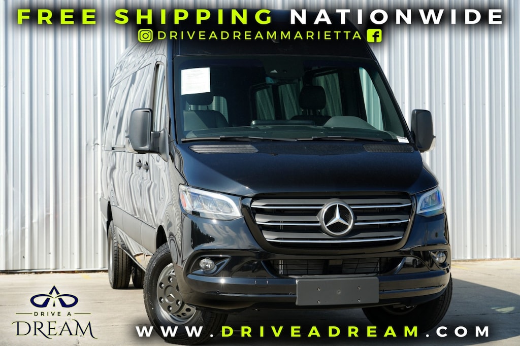 Used 2024 Mercedes-Benz Sprinter Cargo Van w/ Premium Plus & Driver Convenience Packages Van Extended Cargo Van