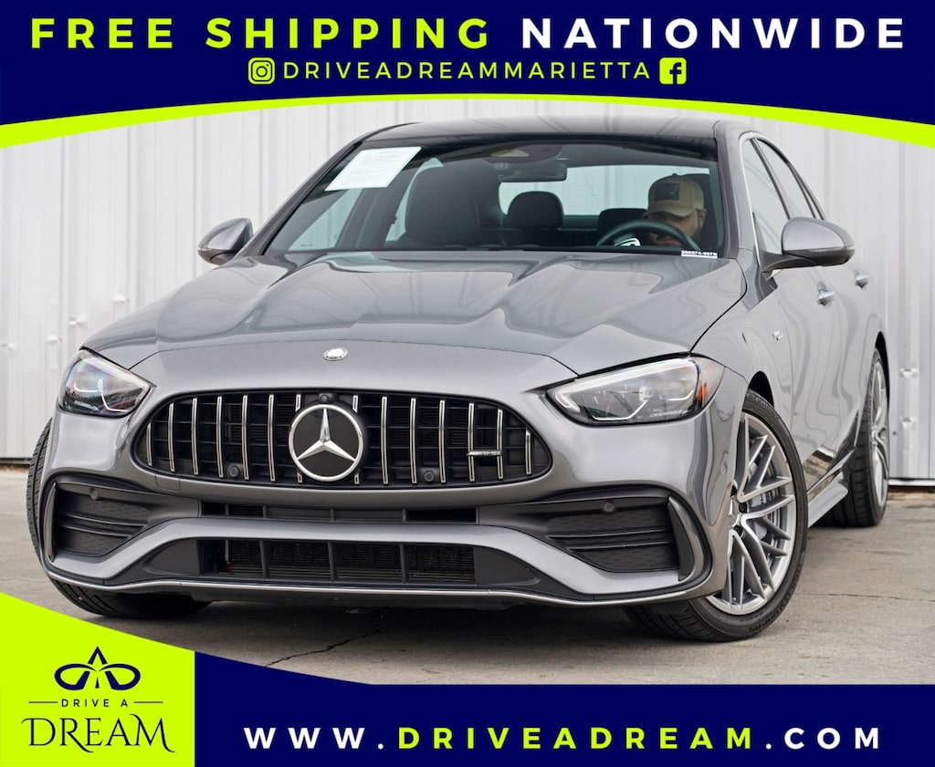 Used 2024 Mercedes-Benz C-Class AMG C 43 Sedan