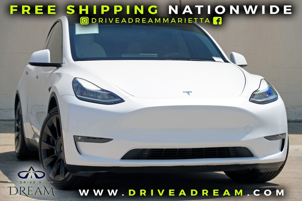 Used 2022 Tesla Model Y Long Range w/ 3rd Row Seating SUV