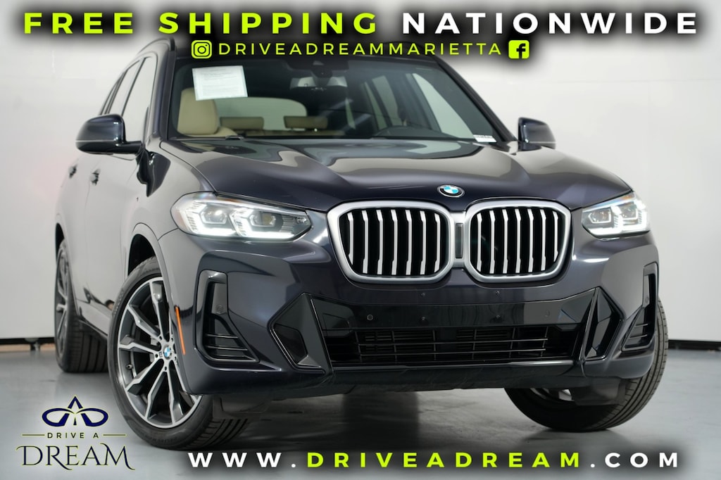 Used 2022 BMW X3 sDrive30i w/ M Sport & Convenience Packages SUV