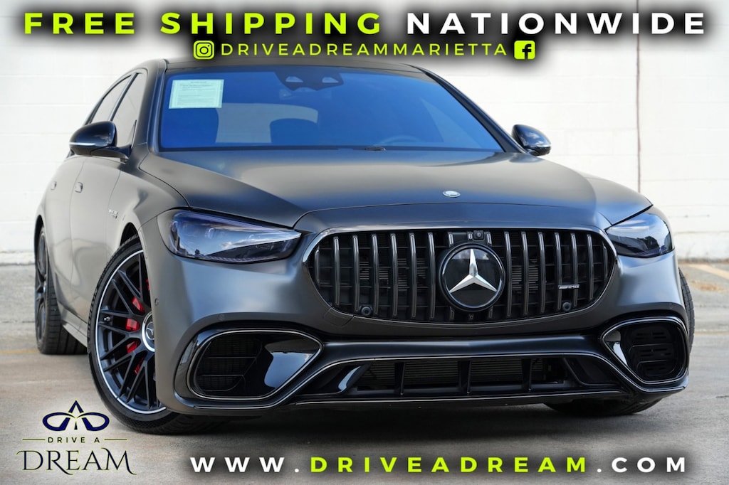 Used 2025 Mercedes-Benz S-Class AMG S 63 E w/ AMG Night Package Sedan
