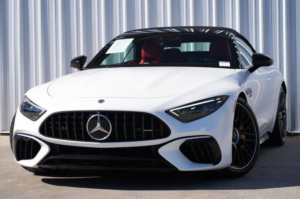 Used 2022 Mercedes-Benz SL AMG SL 55 w/ Performance, Driver Assist & AMG Nigh Convertible