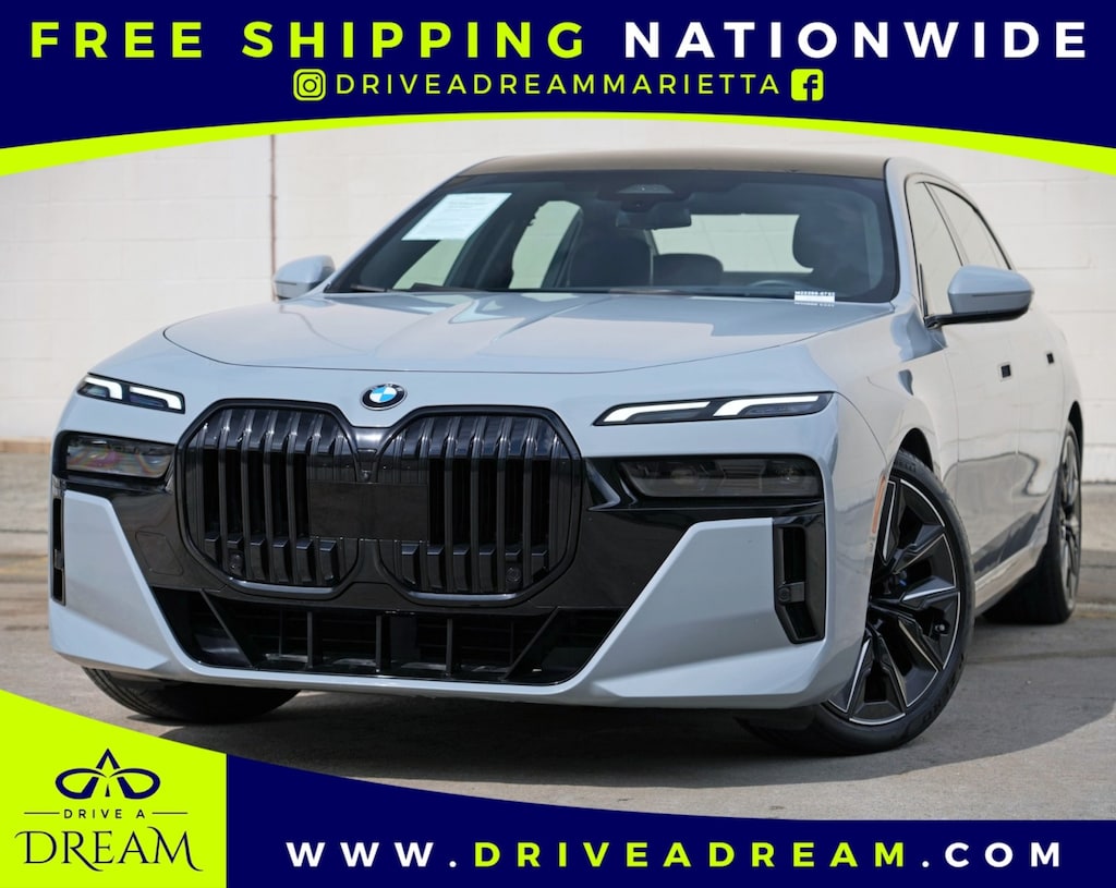 Used 2023 BMW 7 Series 740i w/ M Sport & Parking Assist Packages Sedan