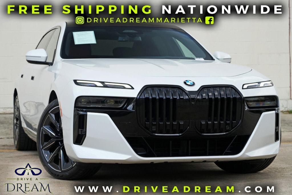 Used 2023 BMW 7 Series 740i w/ M Sport & Parking Assist Packages Sedan