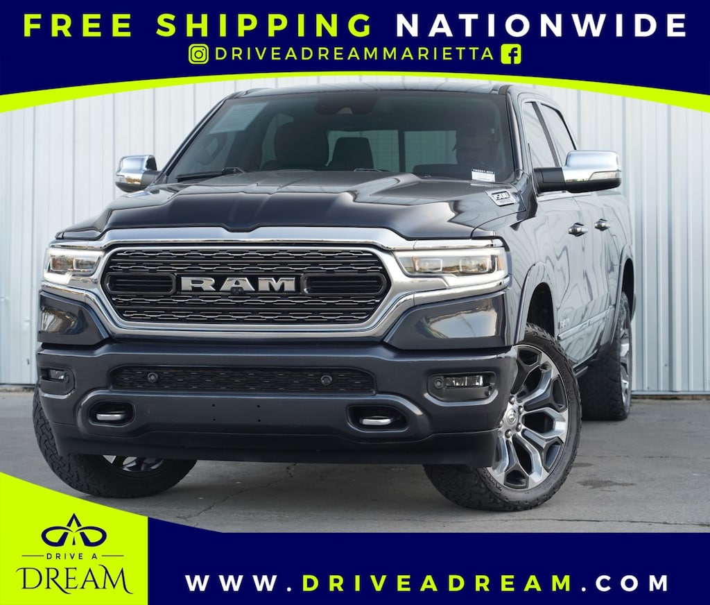 Used 2019 Ram 1500 Limited Truck Crew Cab