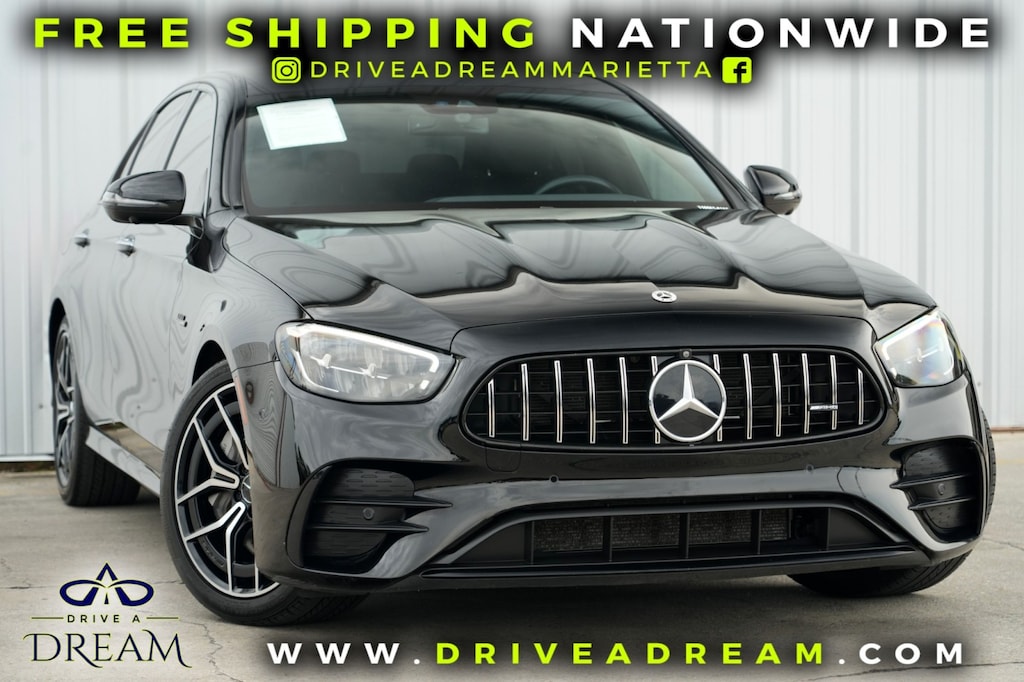 Used 2023 Mercedes-Benz E-Class E 350 w/ Premium, AMG Line & Night Packages Sedan