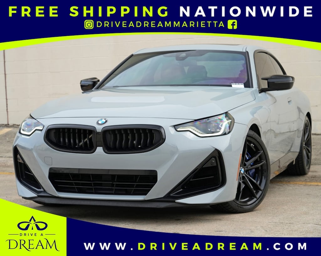 Used 2022 BMW 2 Series M240i xDrive w/ Premium & Shadowline Packages Coupe