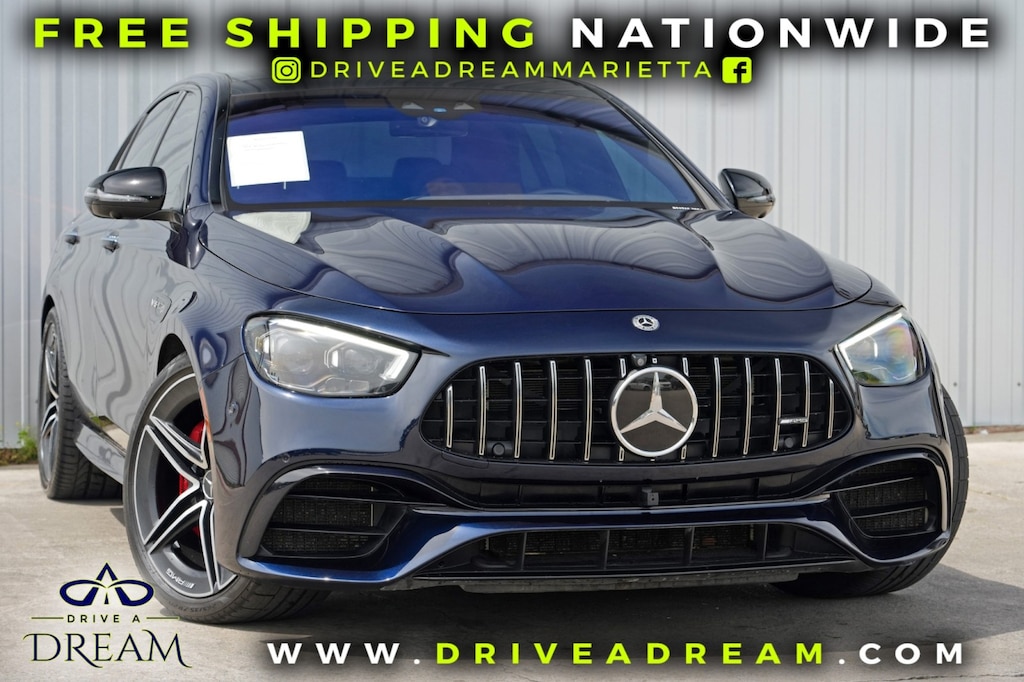 Used 2021 Mercedes-Benz E-Class AMG E 63 S w/ Driver Assist & AMG Night Package Sedan