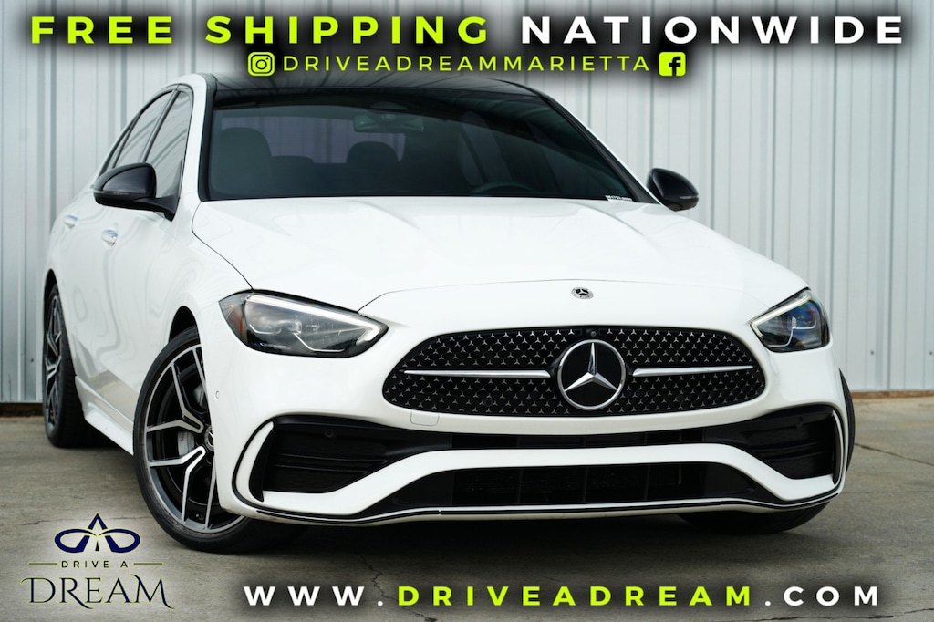 Used 2023 Mercedes-Benz C-Class C 300 w/ AMG Line & Exclusive Trim Packages Sedan