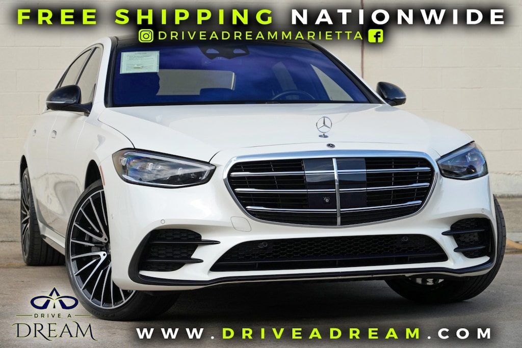 Used 2022 Mercedes-Benz S-Class S 500 w/ AMG Line & Night Packages Sedan