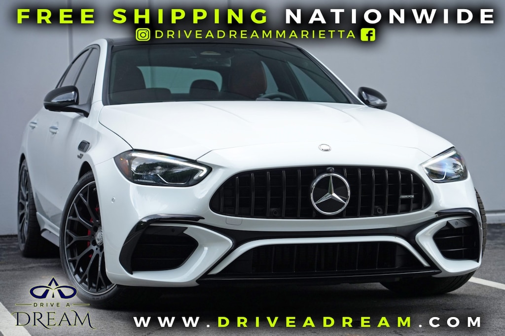 Used 2024 Mercedes-Benz C-Class AMG C 63 S E Performance w/ AMG Night Packages Sedan