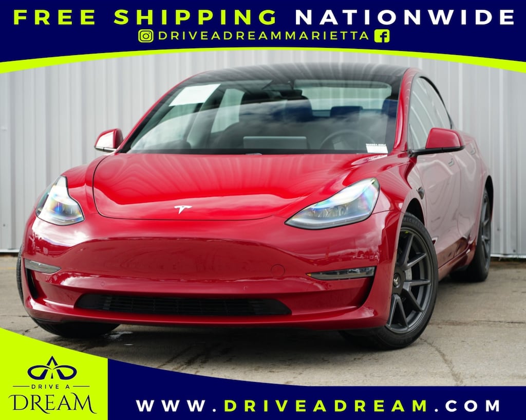 Used 2021 Tesla Model 3 Standard Range Plus Sedan