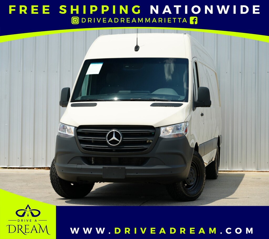 Used 2023 Mercedes-Benz Sprinter Cargo Van w/ Driver Convenience & Comfort Plus Packages Van Cargo Van