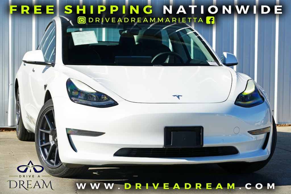 Used 2021 Tesla Model 3 Standard Range Plus Sedan