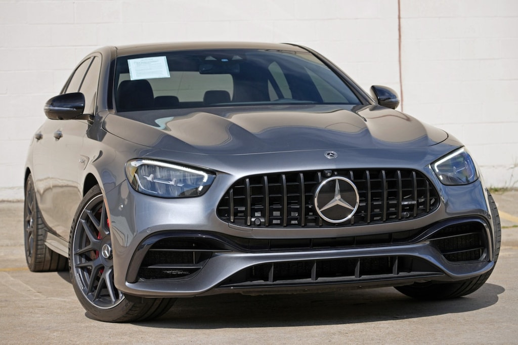 Used 2021 Mercedes-Benz E-Class AMG E 63 S w/ Driver Assist & AMG Night Packages Sedan