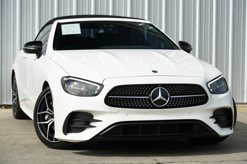 Used 2023 Mercedes-Benz E-Class E 450 w/ AMG Line & Night Packages Convertible