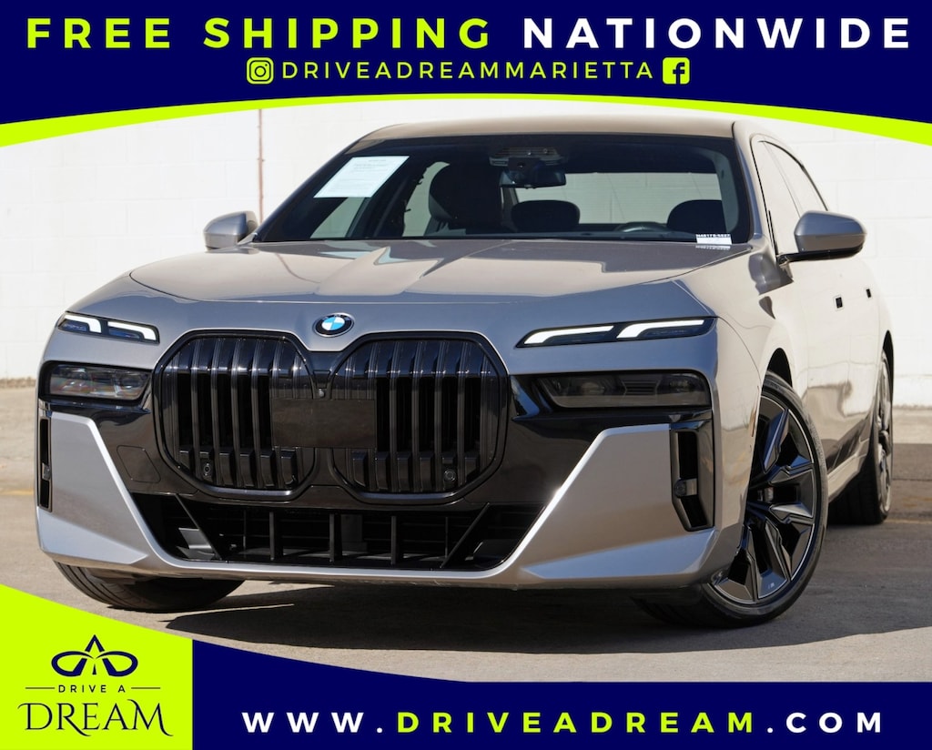 Used 2023 BMW 7 Series 740i w/ M Sport, Driving & Parking Assist Packages Sedan