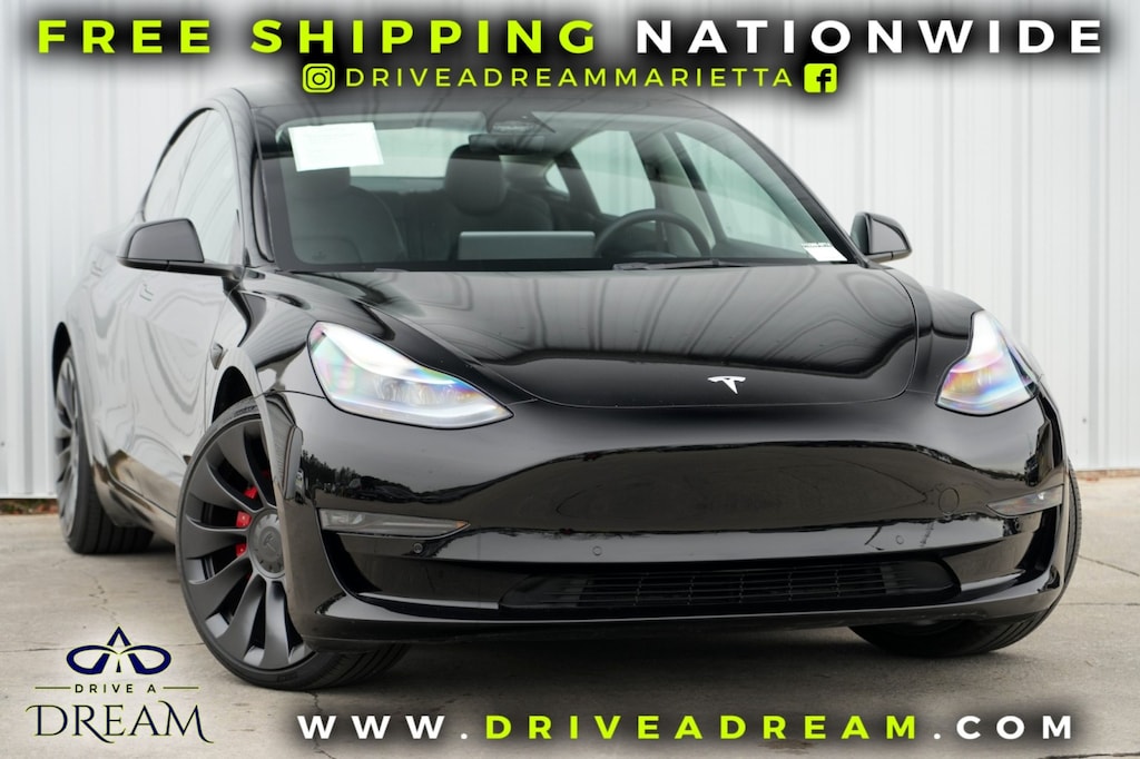 Used 2022 Tesla Model 3 Performance Sedan