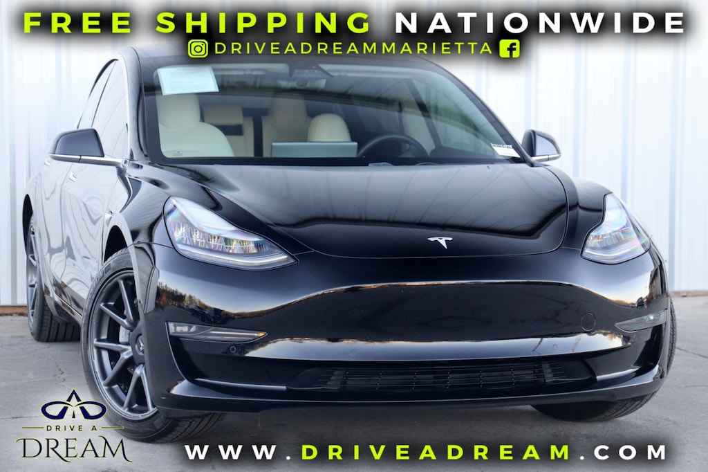 Used 2019 Tesla Model 3 Standard Range Plus Sedan