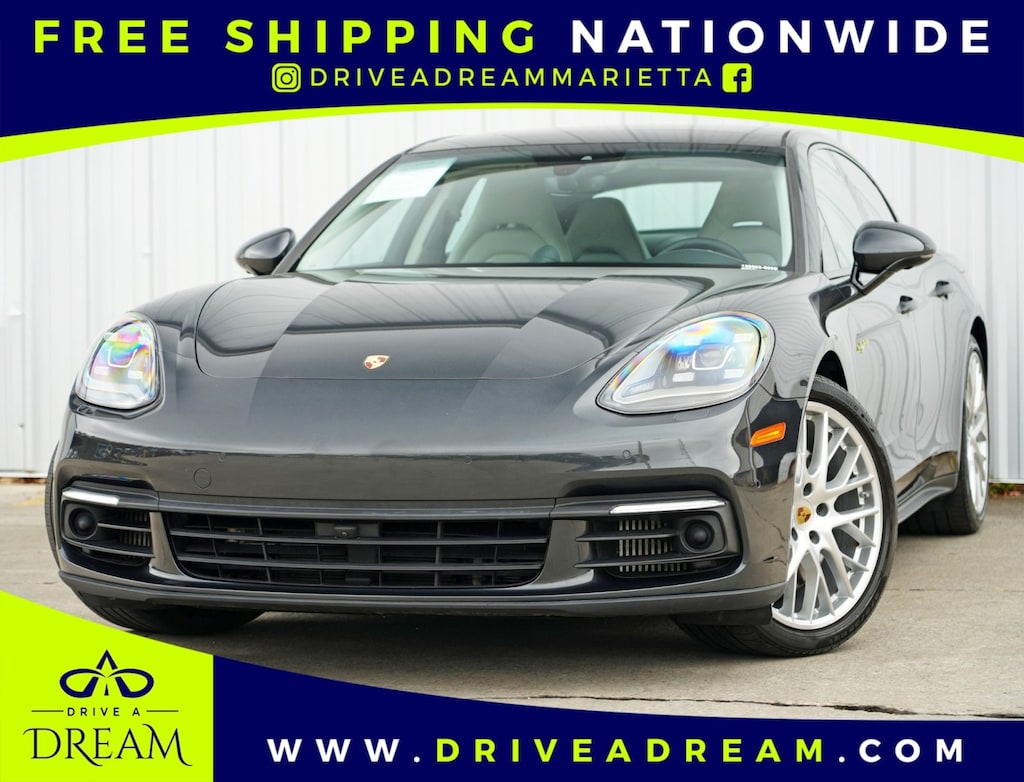 Used 2018 Porsche Panamera 4 E-Hybrid w/ Premium Plus Package Sedan