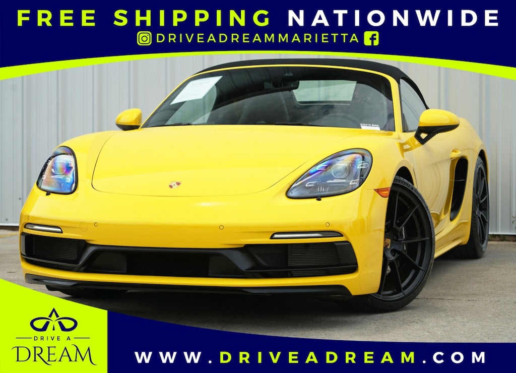 Used 2021 Porsche 718 Boxster GTS 4.0 w/ Premium Package Cabriolet