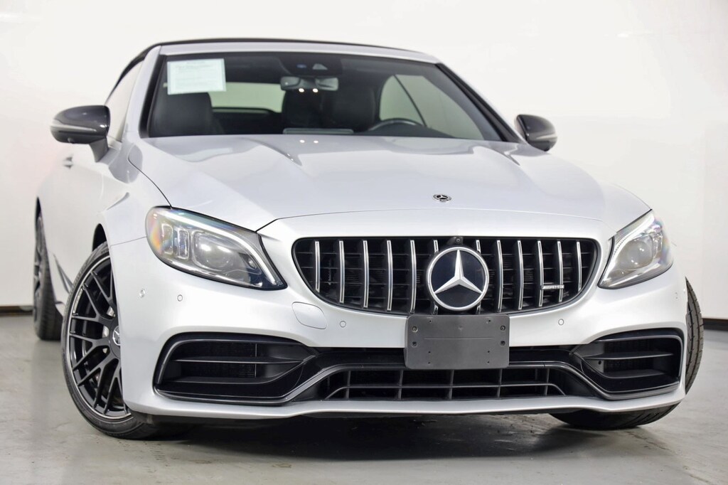 Used 2019 Mercedes-Benz C-Class AMG C 63 With Parking Assist & Night Pkgs Cabriolet