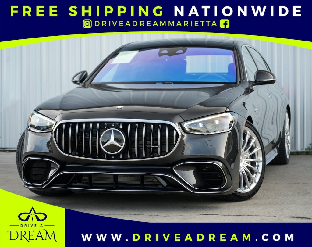 Used 2024 Mercedes-Benz S-Class AMG S 63 E w/ Manufaktur Exclusive Interior Sedan