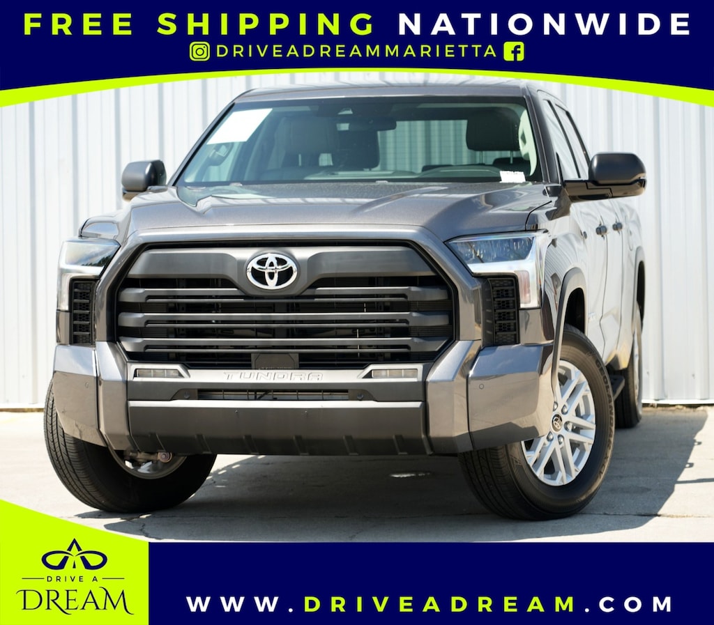 Used 2024 Toyota Tundra 4WD SR5 w/ Premium & Convenience Packages Truck CrewMax