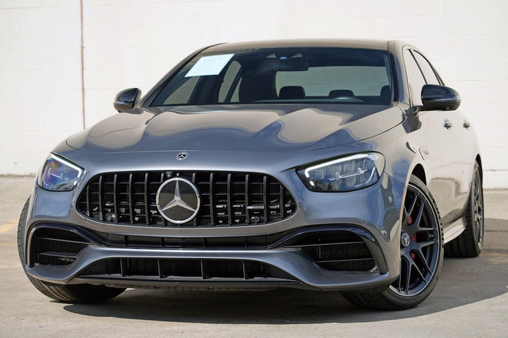 Used 2021 Mercedes-Benz E-Class AMG E 63 S w/ Driver Assist & AMG Night Packages Sedan