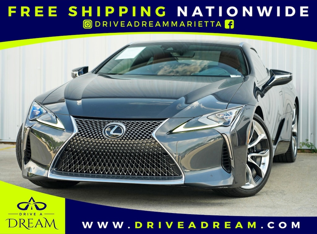 Used 2018 Lexus LC LC 500 w/ Performance & Convenience Packages Coupe