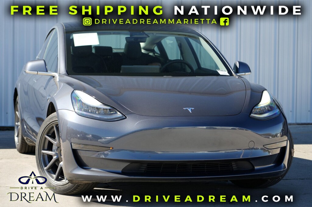Used 2020 Tesla Model 3 Standard Range Plus Sedan