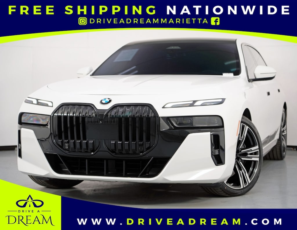 Used 2023 BMW 7 Series 740i w/ M Sport Professional & Parking Assist Pack Sedan