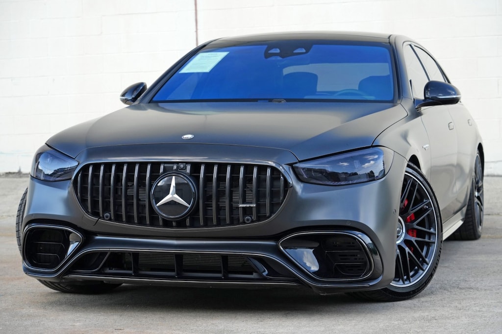 Used 2025 Mercedes-Benz S-Class AMG S 63 E w/ AMG Night Package Sedan
