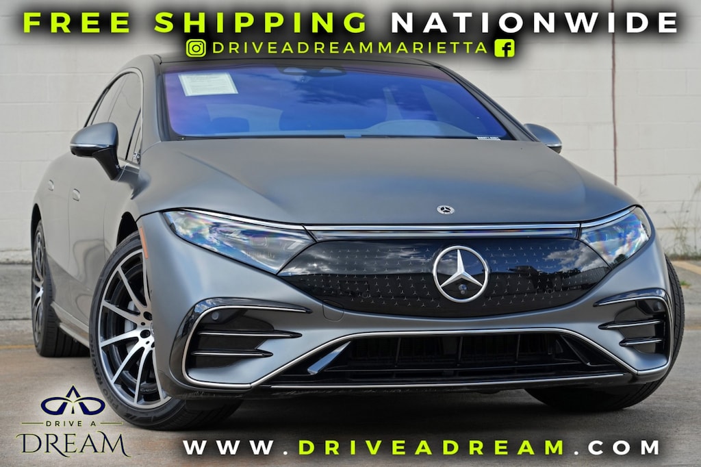 Used 2022 Mercedes-Benz EQS EQS 580 w/ AMG Line Package Sedan