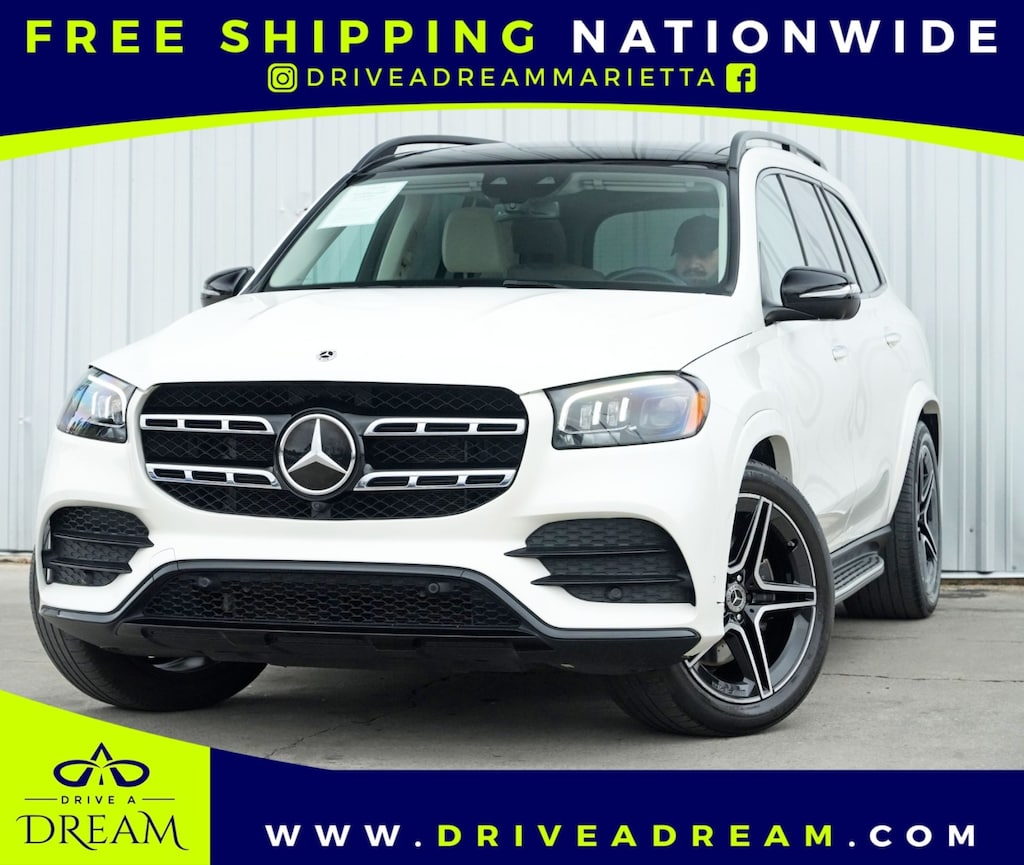 Used 2023 Mercedes-Benz GLS GLS 450 w/ AMG Line Exterior, Night & Driver Assis SUV