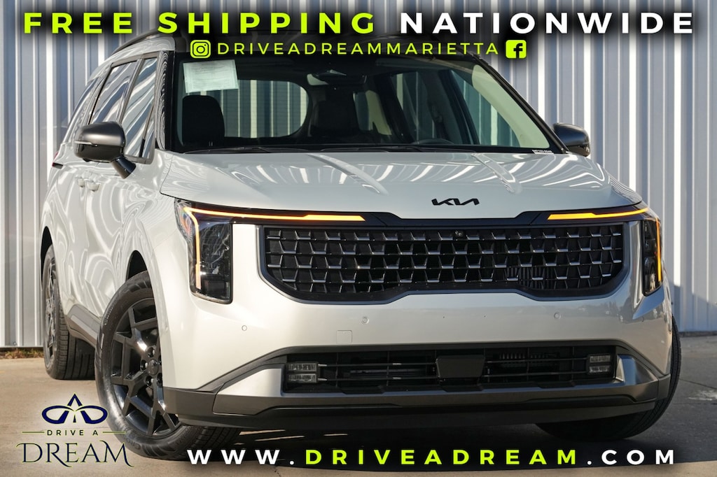 Used 2025 Kia Carnival Hybrid SX w/ Dark Edition Package Van Passenger Van