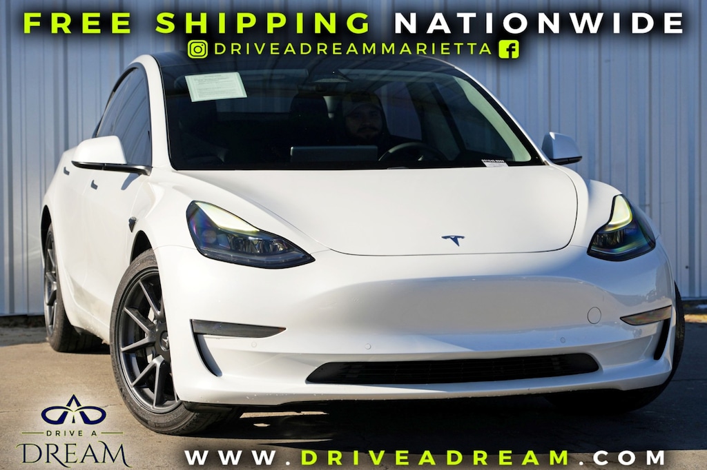 Used 2021 Tesla Model 3 Standard Range Plus Sedan