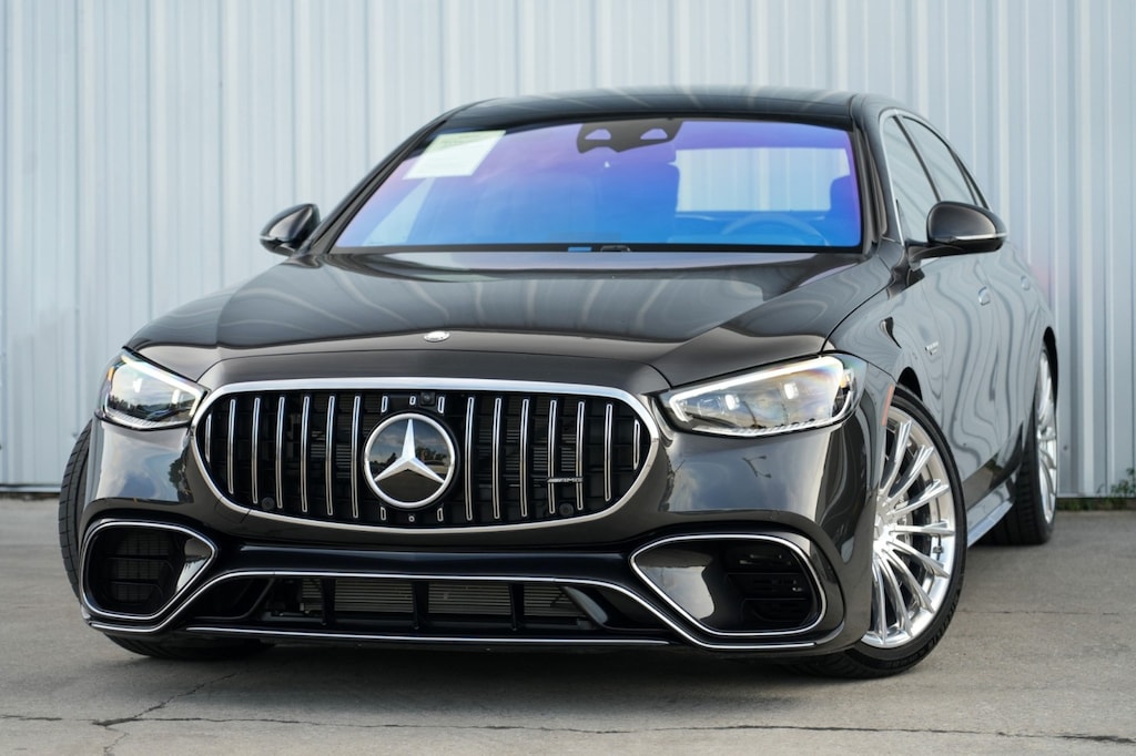 Used 2024 Mercedes-Benz S-Class AMG S 63 E w/ Manufaktur Exclusive Interior Sedan