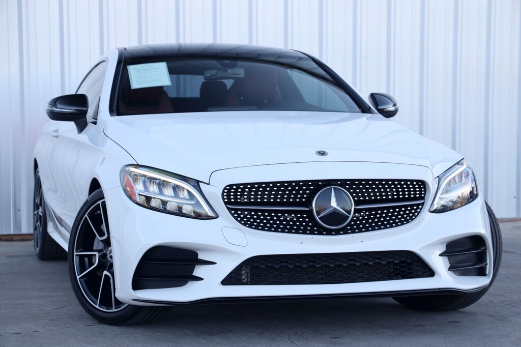 Used 2020 Mercedes-Benz C-Class C 300 w/ AMG Line & Night Packages Coupe